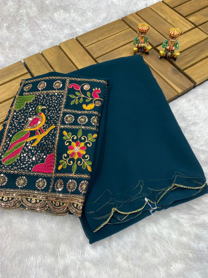 Psw Designer Blouse Palin Party Wear Sarees Wholesale Clothing Suppliers In India
